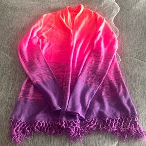 Lilly pulitzer ombré cardigan